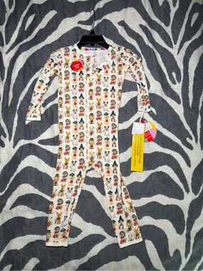 Halloween easy snap onesie NWT